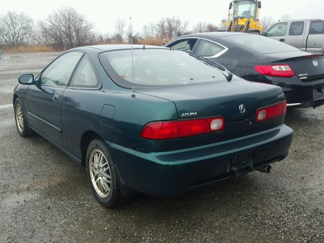 JH4DC4450XS002849 - 1999 ACURA INTEGRA LS GREEN photo 3