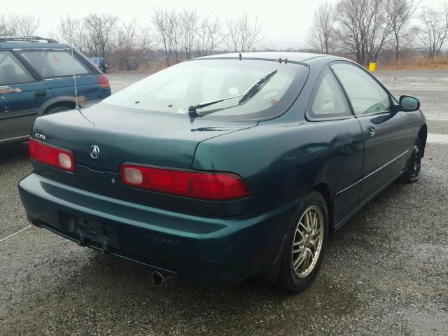 JH4DC4450XS002849 - 1999 ACURA INTEGRA LS GREEN photo 4