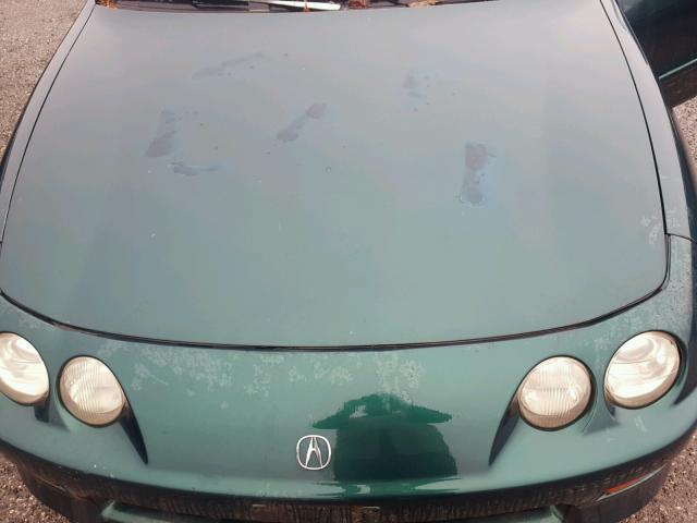 JH4DC4450XS002849 - 1999 ACURA INTEGRA LS GREEN photo 7