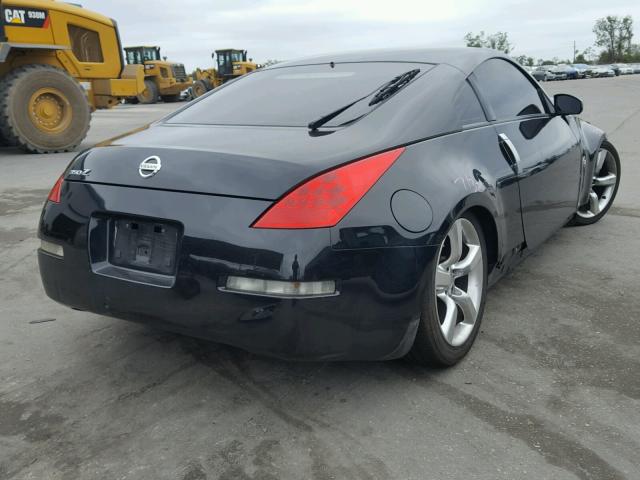 JN1AZ34D96M312248 - 2006 NISSAN 350Z COUPE BLACK photo 4