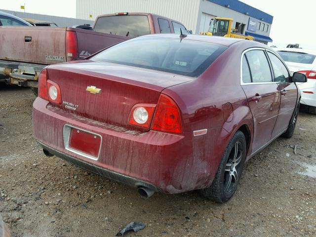 1G1ZD5E77BF157225 - 2011 CHEVROLET MALIBU 2LT RED photo 4