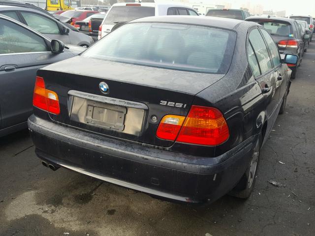 WBAAZ33423KP81331 - 2003 BMW 325 I BLACK photo 4