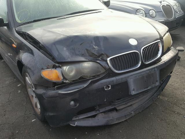 WBAAZ33423KP81331 - 2003 BMW 325 I BLACK photo 9