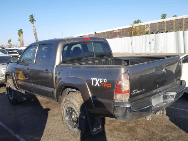 3TMLU4EN7BM073895 - 2011 TOYOTA TACOMA DOU გრაფიტი ფოტო 3