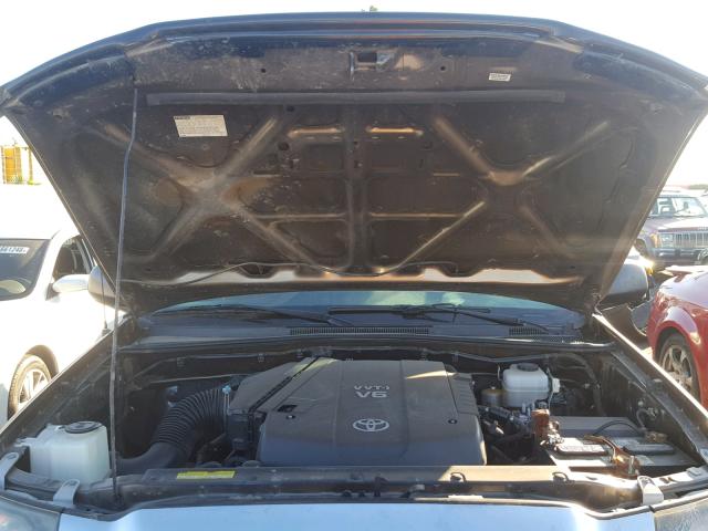 3TMLU4EN7BM073895 - 2011 TOYOTA TACOMA DOU გრაფიტი ფოტო 7