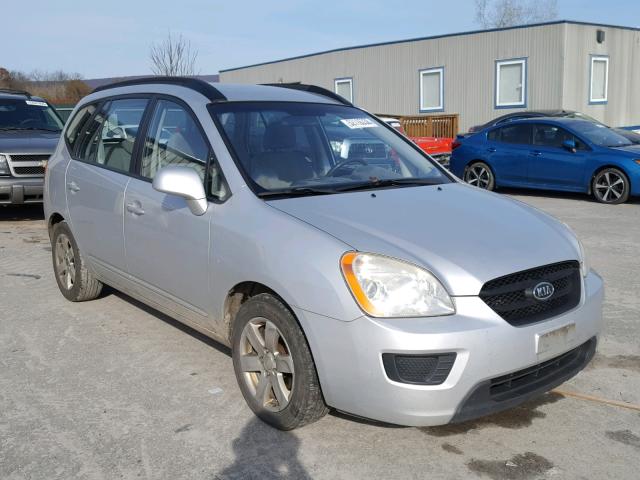 KNAFG526287149272 - 2008 KIA RONDO LX SILVER photo 1