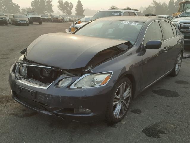 JTHBC96S275006603 - 2007 LEXUS GS 450H CHARCOAL photo 2