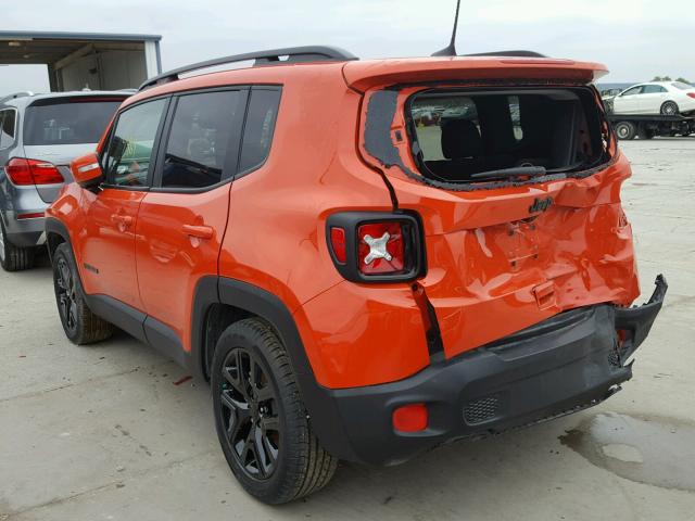 ZACCJABB6JPH04553 - 2018 JEEP RENEGADE L ORANGE photo 3