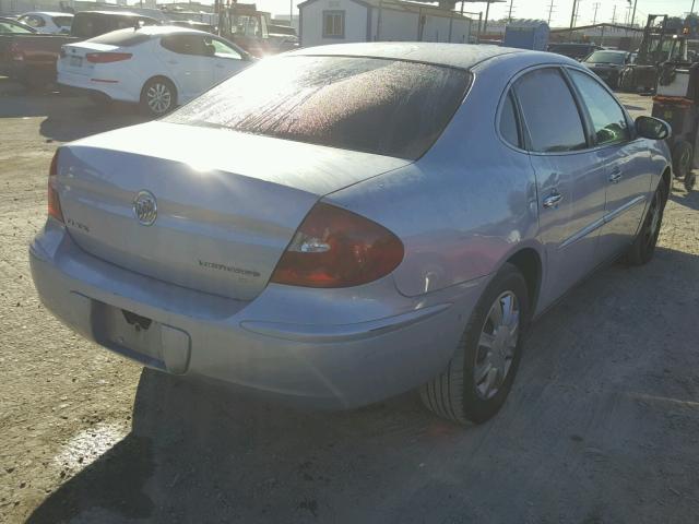 2G4WC552861105015 - 2006 BUICK LACROSSE C SILVER photo 4