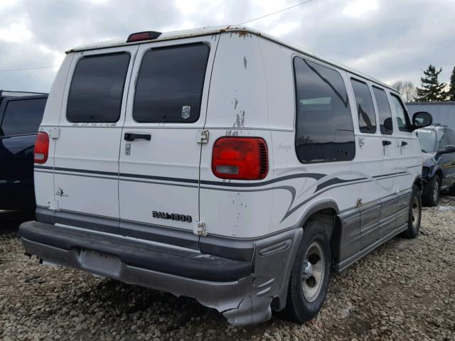 2B6HB11Z81K558067 - 2001 DODGE RAM VAN B1 WHITE photo 4