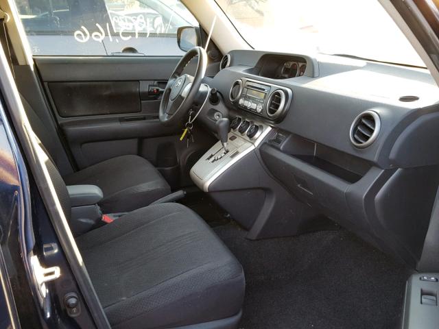 JTLKE50E881019926 - 2008 TOYOTA SCION XB ლურჯი ფოტო 5