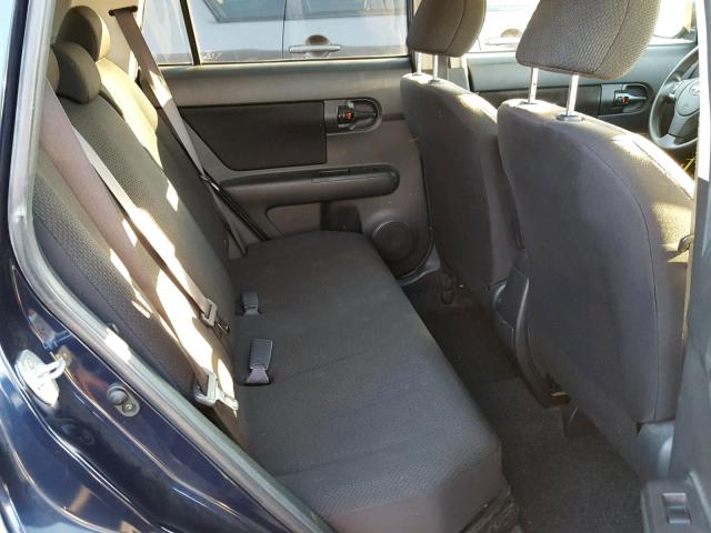 JTLKE50E881019926 - 2008 TOYOTA SCION XB ლურჯი ფოტო 6