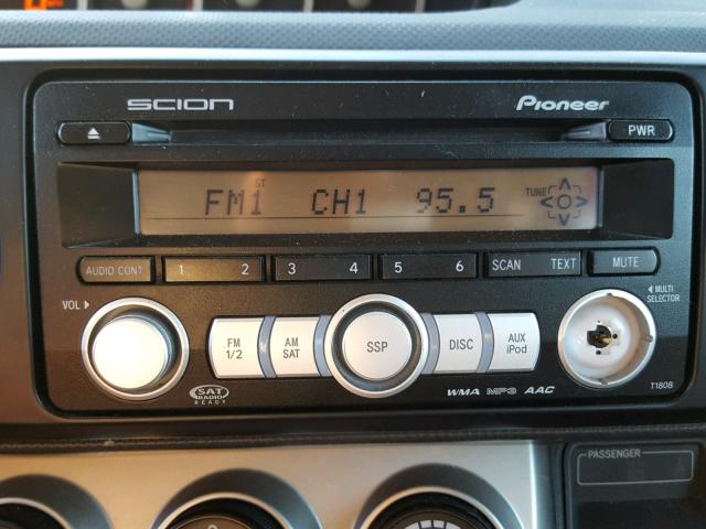 JTLKE50E881019926 - 2008 TOYOTA SCION XB ლურჯი ფოტო 9