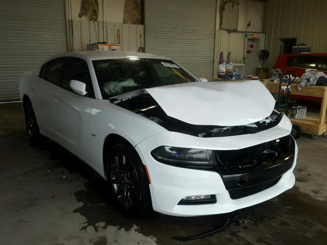 2C3CDXJG4JH129768 - 2018 DODGE CHARGER GT WHITE photo 1