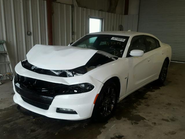 2C3CDXJG4JH129768 - 2018 DODGE CHARGER GT WHITE photo 2