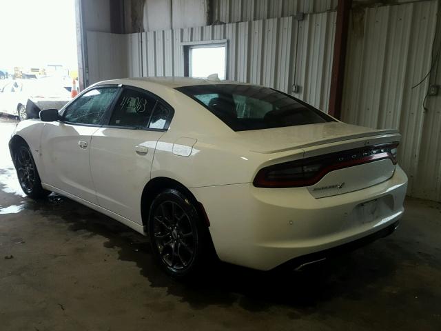 2C3CDXJG4JH129768 - 2018 DODGE CHARGER GT WHITE photo 3