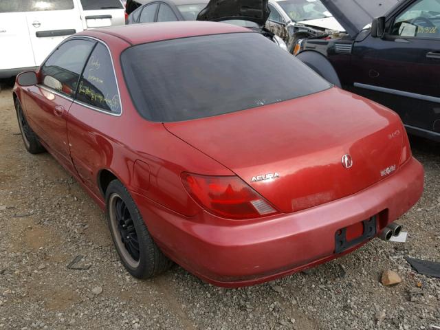 19UYA2251WL003812 - 1998 ACURA 3.0CL RED photo 3
