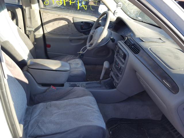 1G1NE52M3XY158826 - 1999 CHEVROLET MALIBU LS თეთრი ფოტო 5
