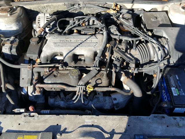 1G1NE52M3XY158826 - 1999 CHEVROLET MALIBU LS თეთრი ფოტო 7