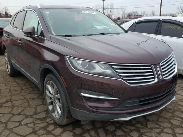 5LMCJ2C96HUL50326 - 2017 LINCOLN MKC SELECT BURGUNDY photo 1