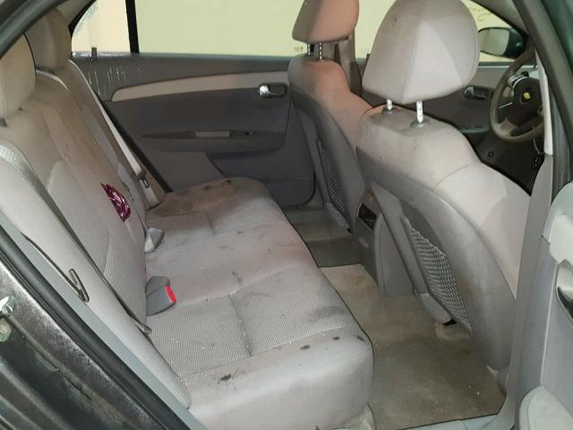 1G1ZC5EB8AF224713 - 2010 CHEVROLET MALIBU 1LT ნაცრისფერი ფოტო 6