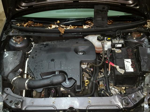 1G1ZC5EB8AF224713 - 2010 CHEVROLET MALIBU 1LT ნაცრისფერი ფოტო 7