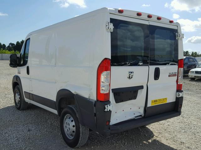 3C6TRVNG7HE511642 - 2017 RAM PROMASTER WHITE photo 3