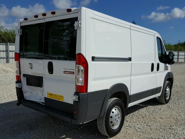 3C6TRVNG7HE511642 - 2017 RAM PROMASTER WHITE photo 4
