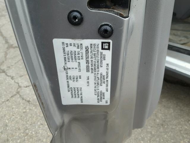 1GNDU23L96D160930 - 2006 CHEVROLET UPLANDER L 银色 照片 10