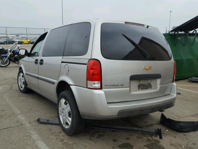 1GNDU23L96D160930 - 2006 CHEVROLET UPLANDER L 银色 照片 3