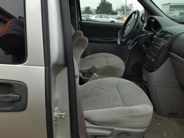 1GNDU23L96D160930 - 2006 CHEVROLET UPLANDER L SILVER photo 5