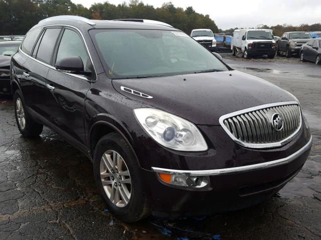 5GAEV13D99J199165 - 2009 BUICK ENCLAVE CX BURGUNDY photo 1