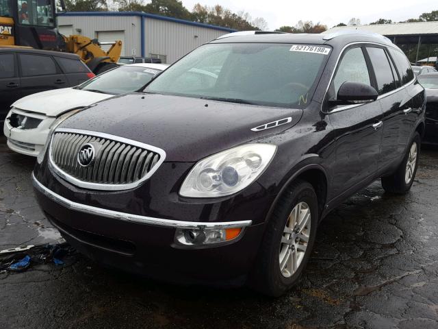 5GAEV13D99J199165 - 2009 BUICK ENCLAVE CX BURGUNDY photo 2