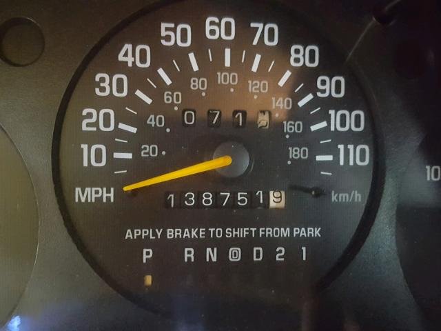 2G1WL52M4V1143388 - 1997 CHEVROLET LUMINA BAS ლურჯი ფოტო 8