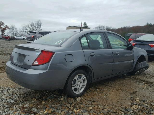 1G8AJ54FX5Z152135 - 2005 SATURN ION LEVEL GRAY photo 4