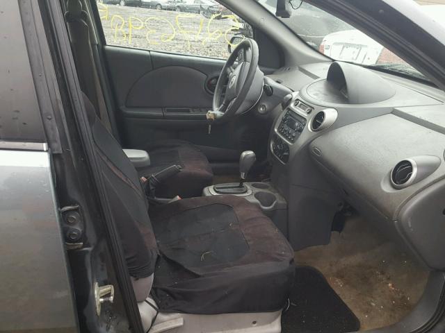 1G8AJ54FX5Z152135 - 2005 SATURN ION LEVEL GRAY photo 5