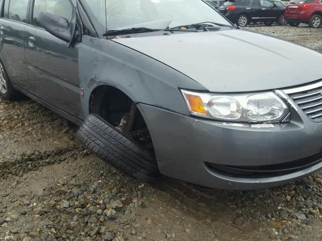 1G8AJ54FX5Z152135 - 2005 SATURN ION LEVEL GRAY photo 9