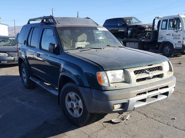 5N1ED28Y3YC579264 - 2000 NISSAN XTERRA GREEN photo 1