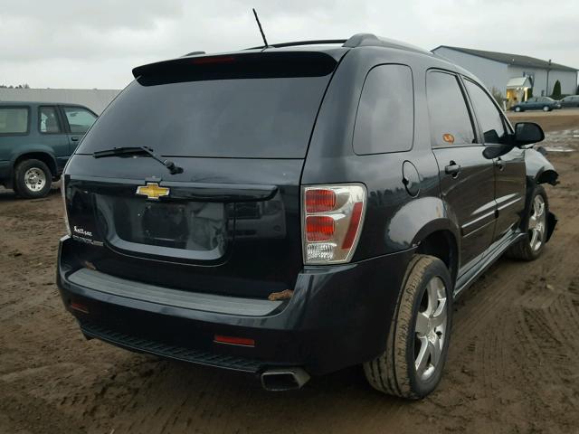 2CNDL537586029913 - 2008 CHEVROLET EQUINOX SP BLACK photo 4