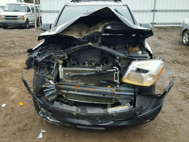 2CNDL537586029913 - 2008 CHEVROLET EQUINOX SP BLACK photo 9