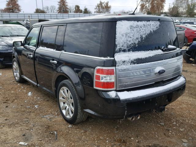 2FMGK5DC0ABA58745 - 2010 FORD FLEX LIMIT BLACK photo 3