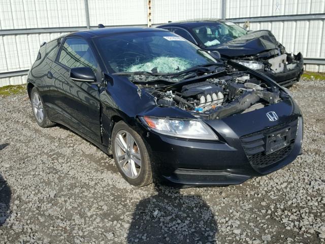 JHMZF1C48CS002581 - 2012 HONDA CR-Z BLACK photo 1