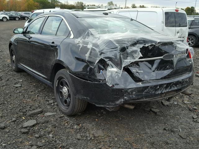 1FAHP2M86DG141152 - 2013 FORD TAURUS POL BLACK photo 3