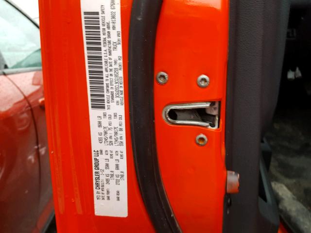 3C6UD5CL9CG185259 - 2012 DODGE RAM 2500 S RED photo 10