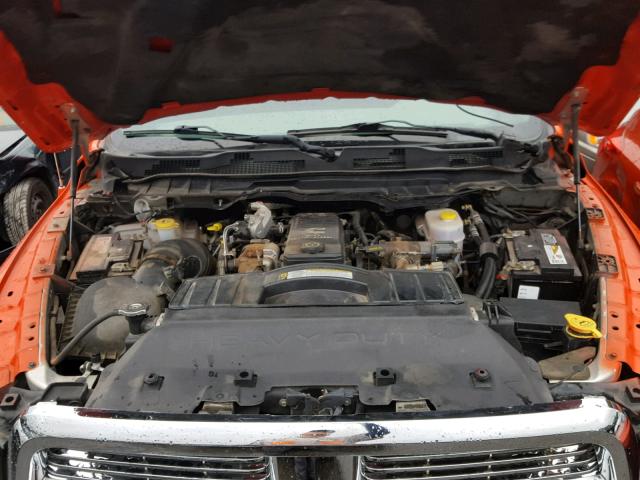 3C6UD5CL9CG185259 - 2012 DODGE RAM 2500 S RED photo 7