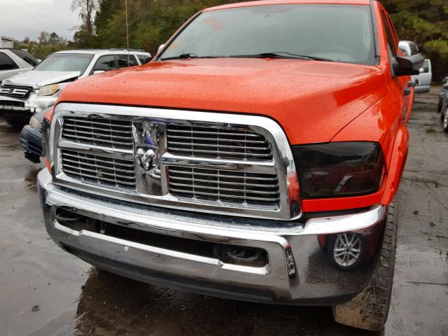 3C6UD5CL9CG185259 - 2012 DODGE RAM 2500 S RED photo 9