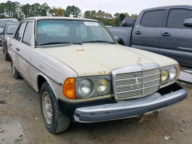 WDBAB33A8CB001649 - 1982 MERCEDES-BENZ 300 DT YELLOW photo 1