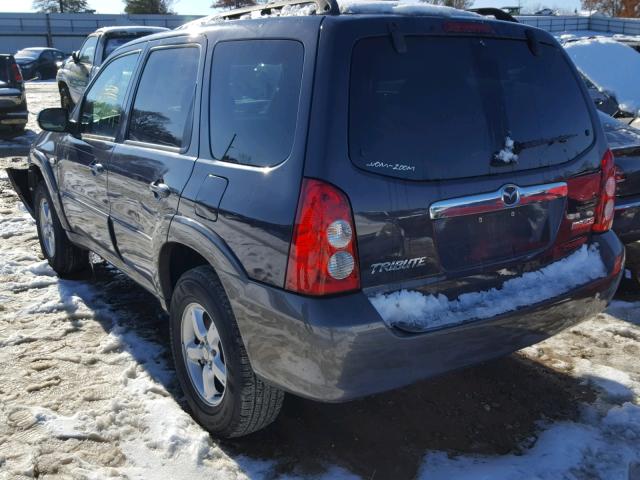 4F2CZ04195KM40235 - 2005 MAZDA TRIBUTE S PURPLE photo 3