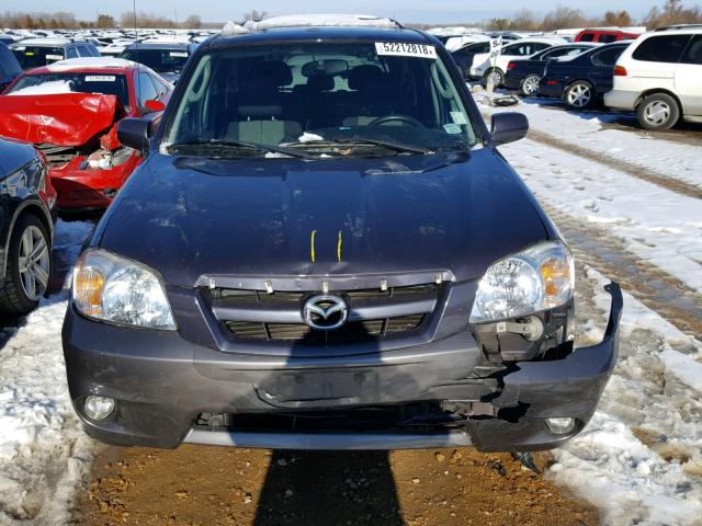 4F2CZ04195KM40235 - 2005 MAZDA TRIBUTE S PURPLE photo 7