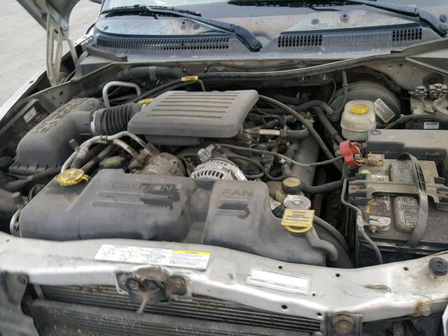 1D4HS48N33F570891 - 2003 DODGE DURANGO SL SILVER photo 7